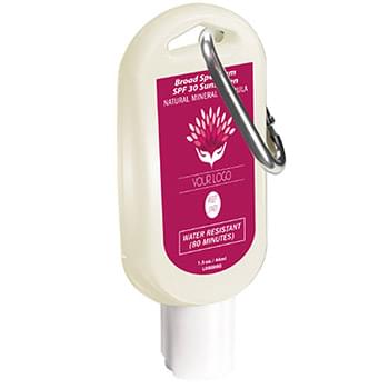 SPF 30 Mineral Sunscreen in a Tottle w/ Carabiner 1.5 fl oz
